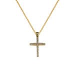 Σταυρός Γυναικείος σε Χρυσό Κ14