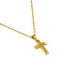 Ανδρικός Σταυρός σε Χρυσό  Κ14