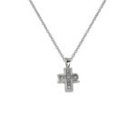 Σταυρός Γυναικείος σε Λευκόχρυσο Κ14