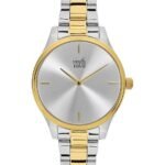 VISETTI Serena Two Tone Stainless Steel Bracelet  HF-361SGI