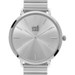 VISETTI Minimalist Silver Stainless Steel Bracelet  HF-360SI