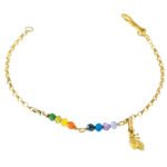 Βραχιόλι Παιδικό Μελισσούλα σε Χρυσό Κ14