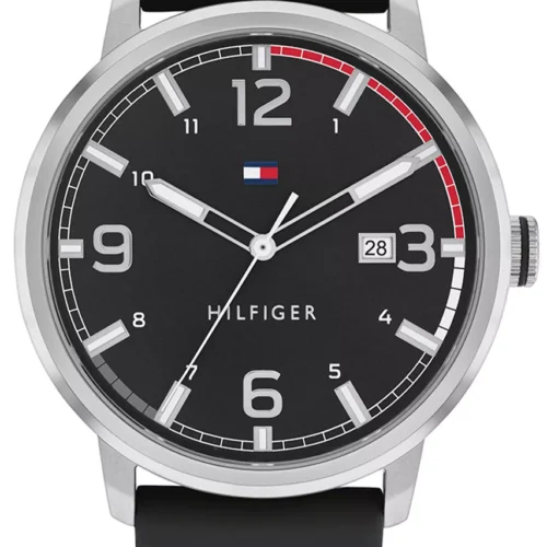 Tommy HILFIGER Black Rubber Strap 2770139