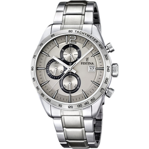 FESTINA Ανδρικό Ρολόι Stainless Steel Chronograph F16759/2