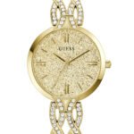 GUESS CORAL Gold GW0868L2 Γυναικείο Ρολόι Quartz Ακριβείας