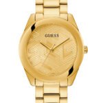 GUESS CUBED GW0606L2 Gold Γυναικείο Ρολόι Quartz Ακριβείας