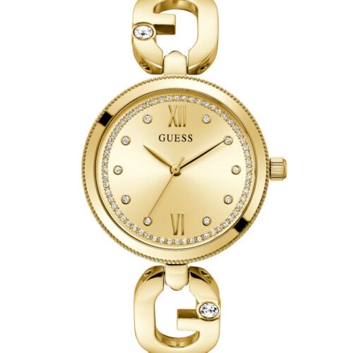 GUESS EMPOWER Gold GW0759L2 Γυναικείο Ρολόι Quartz Ακριβείας