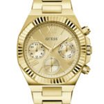 GUESS EQUALITY GW0769L2 Gold Γυναικείο Ρολόι Quartz Multifuction Ακριβείας