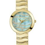 GUESS LAGUNA Gold GW0871L2 Γυναικείο Ρολόι Quartz Ακριβείας