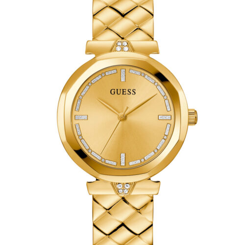 GUESS RUMOUR Gold GW0613L2 Γυναικείο Ρολόι Quartz Ακριβείας