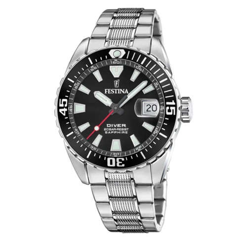 FESTINA Ανδρικό Ρολόι Stainless Steel Divers F20669/5